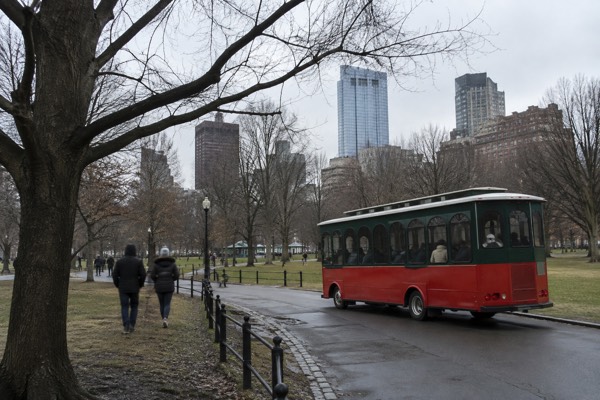 Hop-On Hop-Off Trolley, 13 Stops, Boston