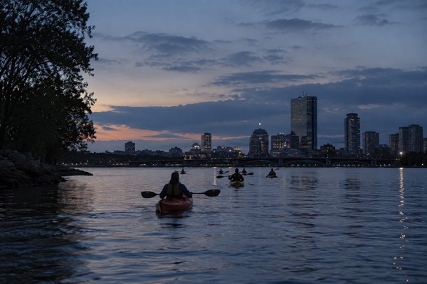 Crane Estate Kayak Adventure, Boston